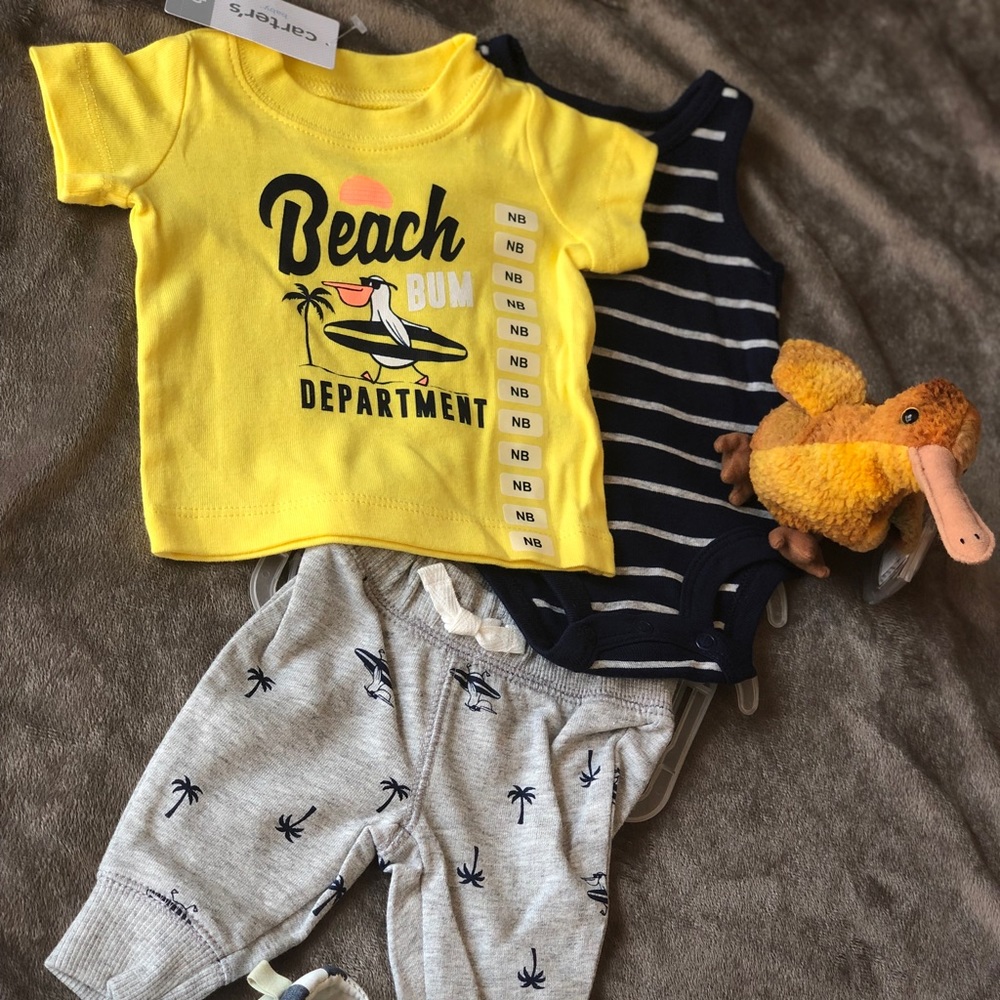 Carters 3-Piece Set - Boys NWT